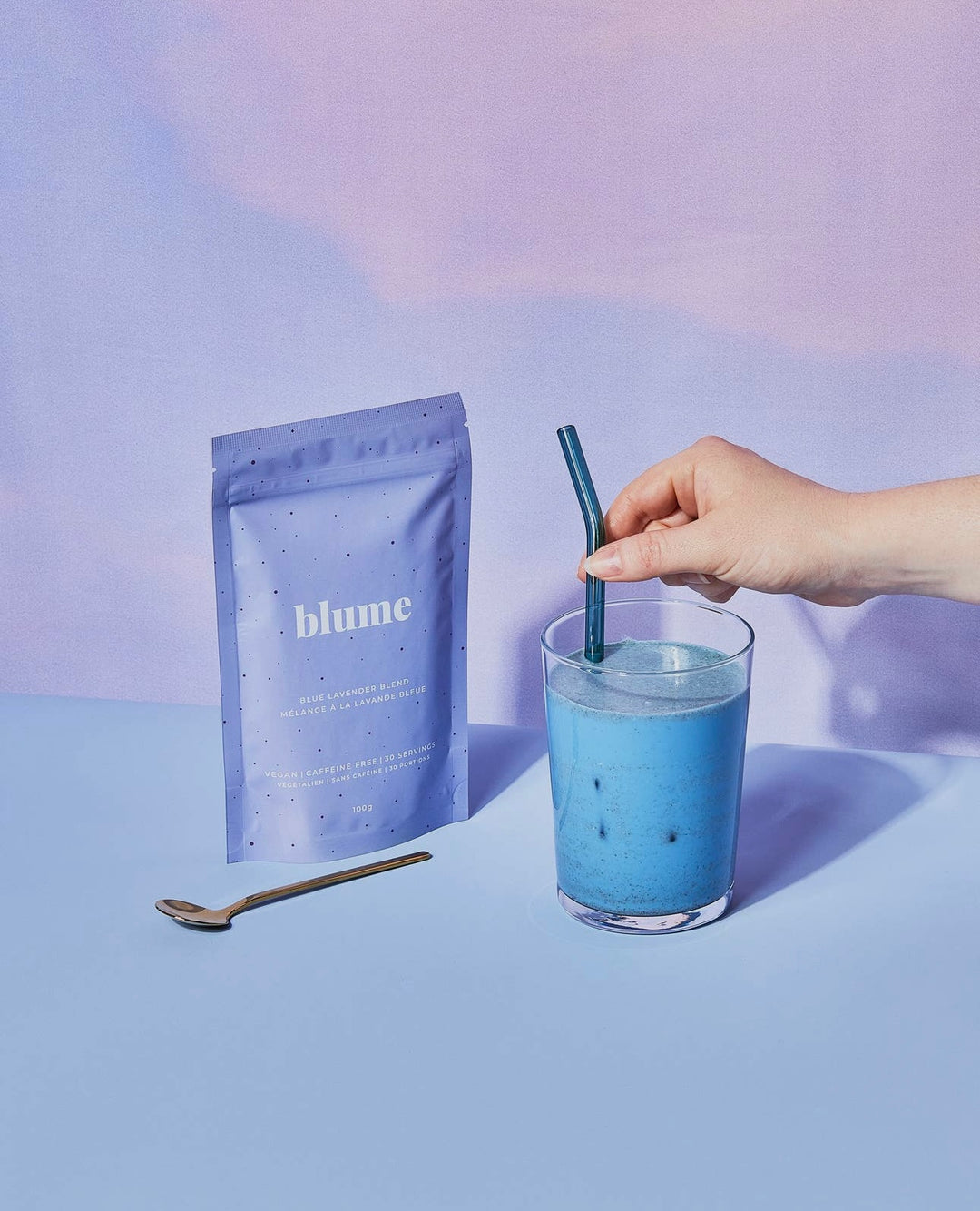 Blue Lavender Superfood Latte