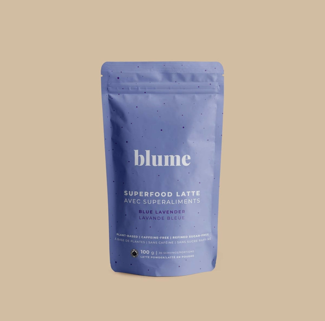 Blue Lavender Superfood Latte